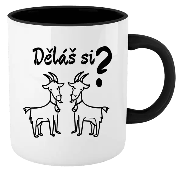 Hrnek Děláš si kozy?