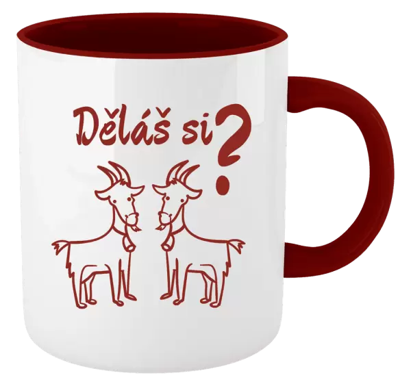 Hrnek Děláš si kozy?