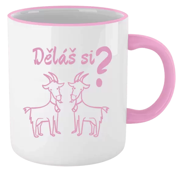 Hrnek Děláš si kozy?