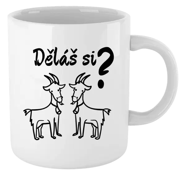 Hrnek Děláš si kozy?