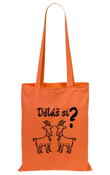 Látková taška Děláš si kozy?