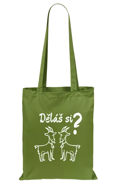 Látková taška Děláš si kozy?