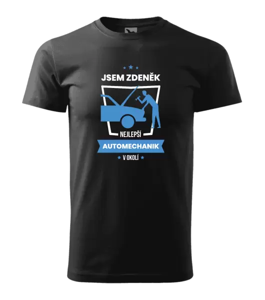 Pánské tričko Nejlepší v okolí - automechanik