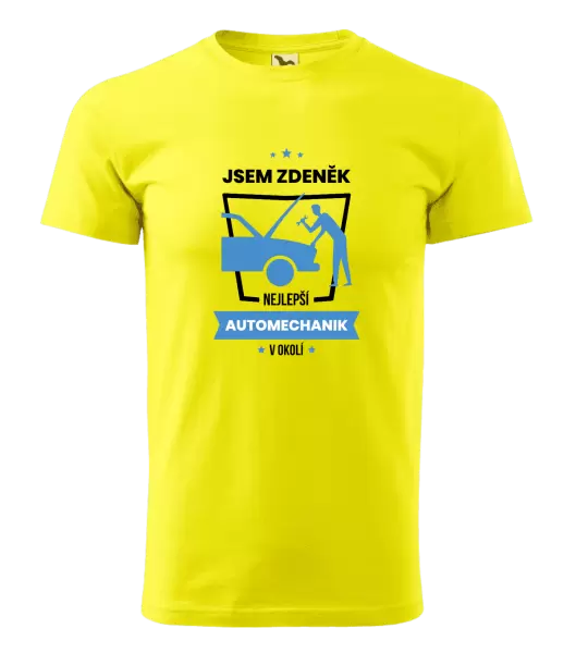 Pánské tričko Nejlepší v okolí - automechanik