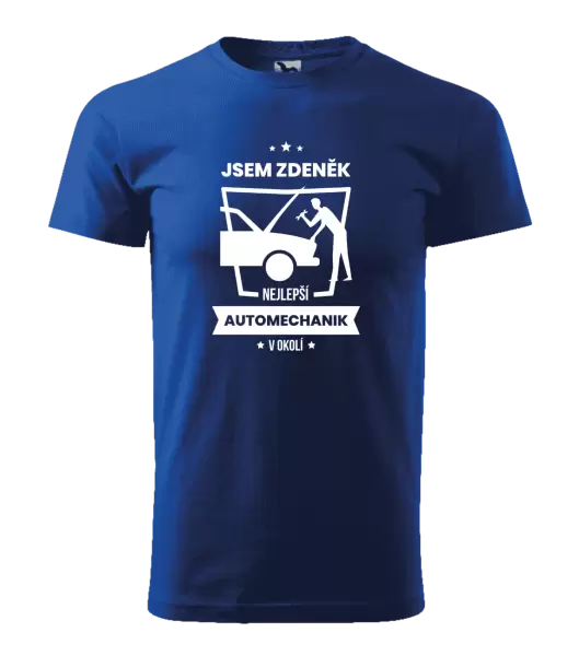 Pánské tričko Nejlepší v okolí - automechanik