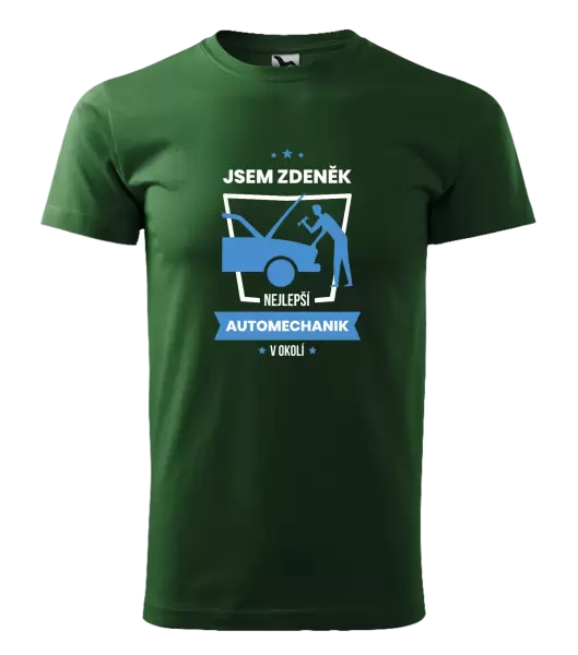 Pánské tričko Nejlepší v okolí - automechanik