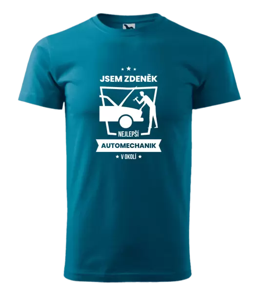 Pánské tričko Nejlepší v okolí - automechanik