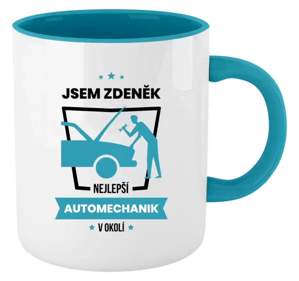 Hrnek Nejlepší v okolí - automechanik