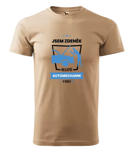 Pánské tričko Nejlepší v okolí - automechanik