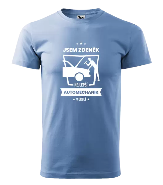 Pánské tričko Nejlepší v okolí - automechanik