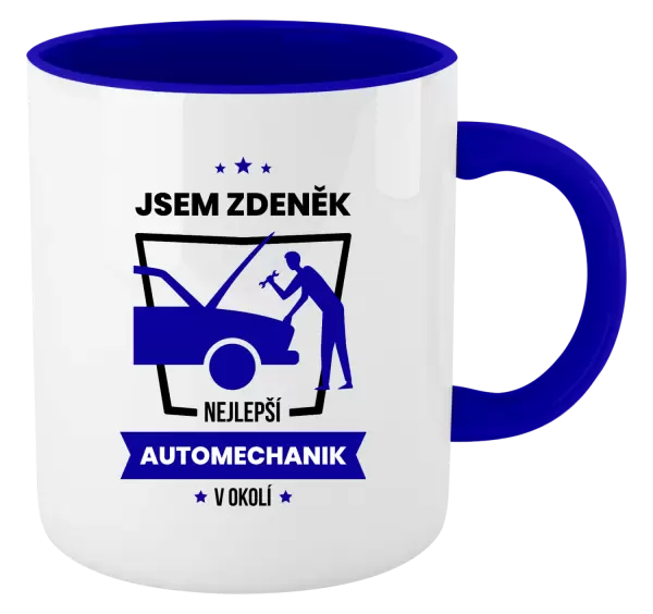 Hrnek Nejlepší v okolí - automechanik