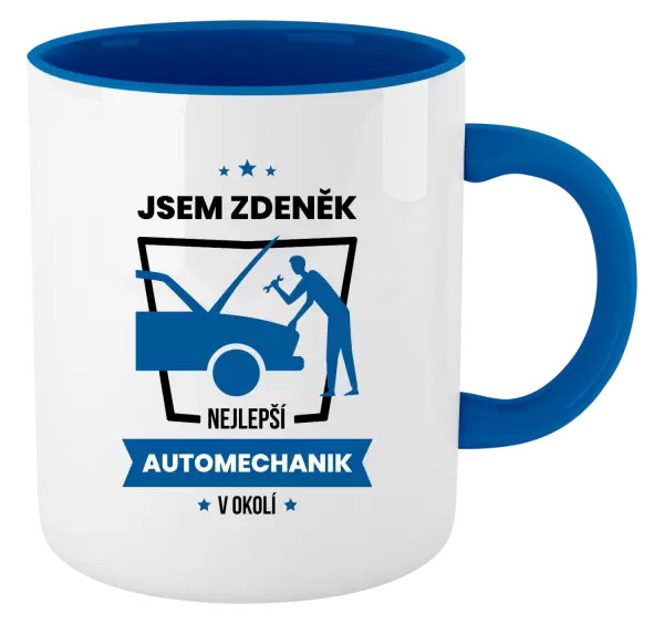 Hrnek Nejlepší v okolí - automechanik
