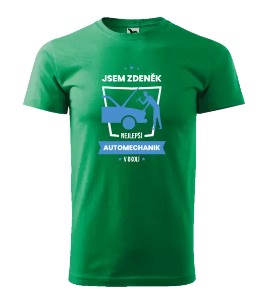 Pánské tričko Nejlepší v okolí - automechanik