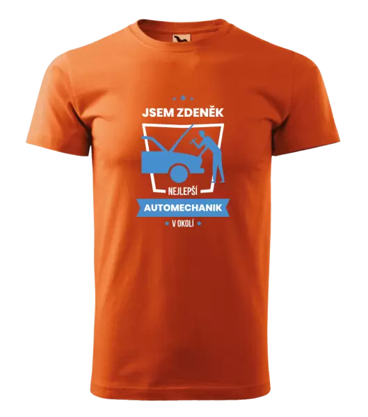 Pánské tričko Nejlepší v okolí - automechanik