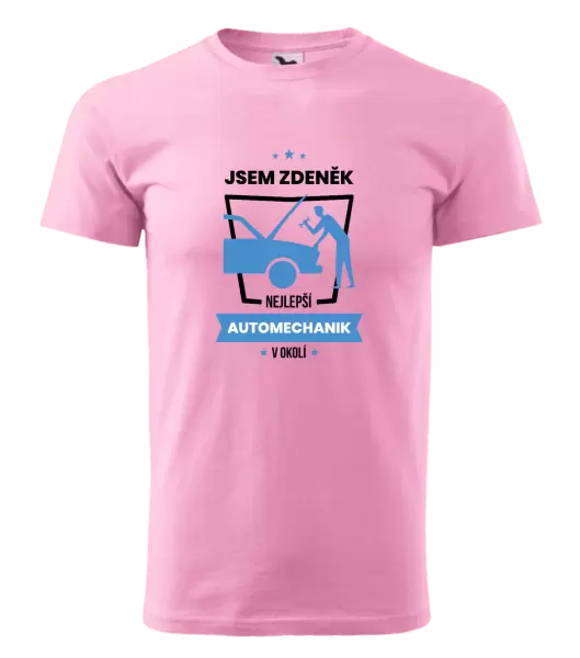 Pánské tričko Nejlepší v okolí - automechanik