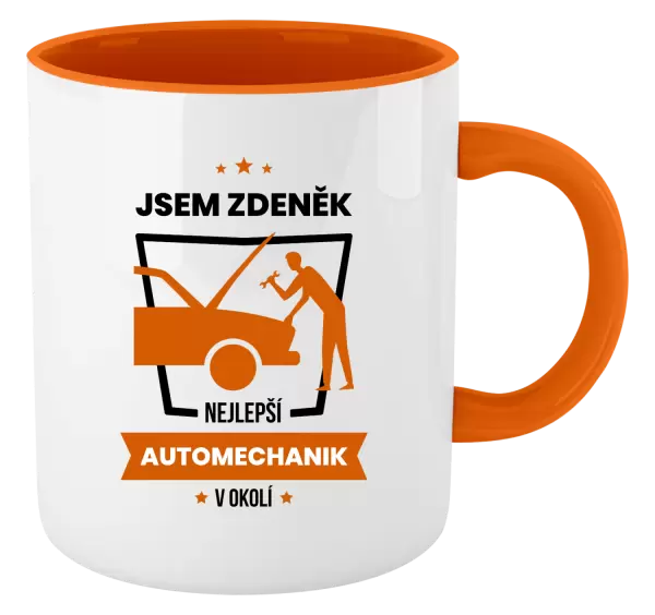 Hrnek Nejlepší v okolí - automechanik