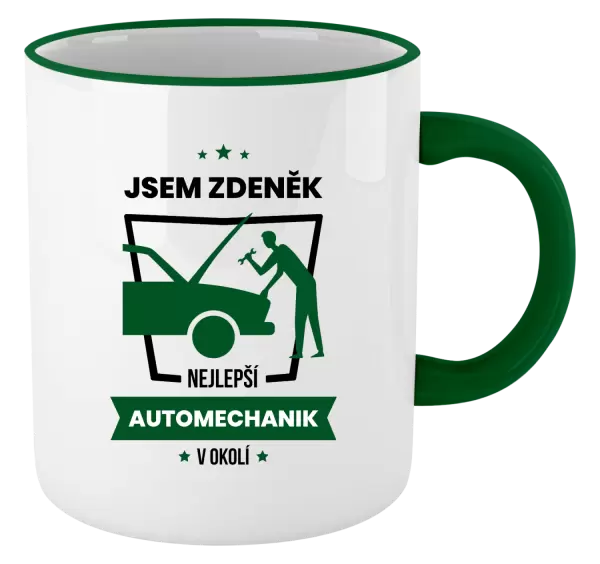 Hrnek Nejlepší v okolí - automechanik