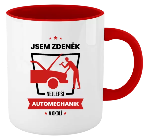 Hrnek Nejlepší v okolí - automechanik