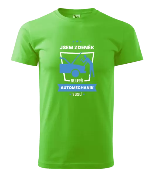 Pánské tričko Nejlepší v okolí - automechanik