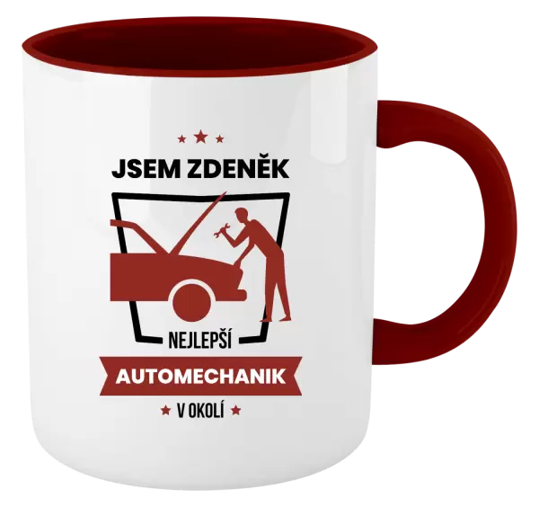 Hrnek Nejlepší v okolí - automechanik