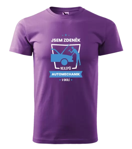 Pánské tričko Nejlepší v okolí - automechanik