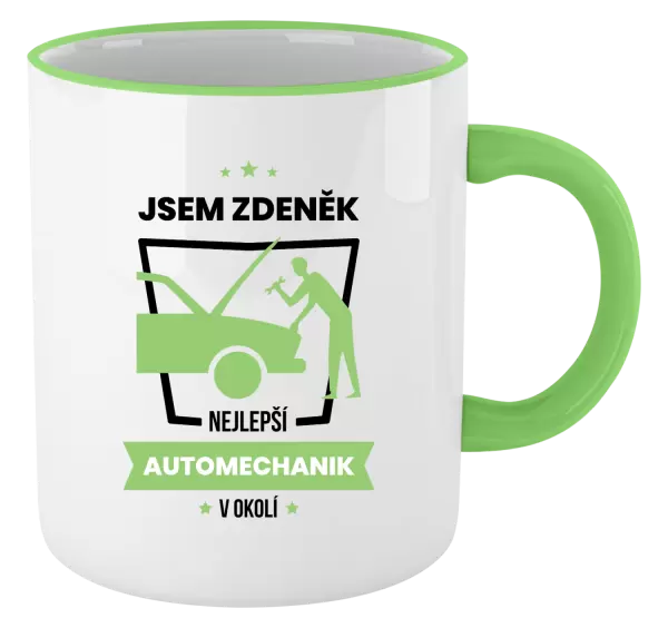 Hrnek Nejlepší v okolí - automechanik