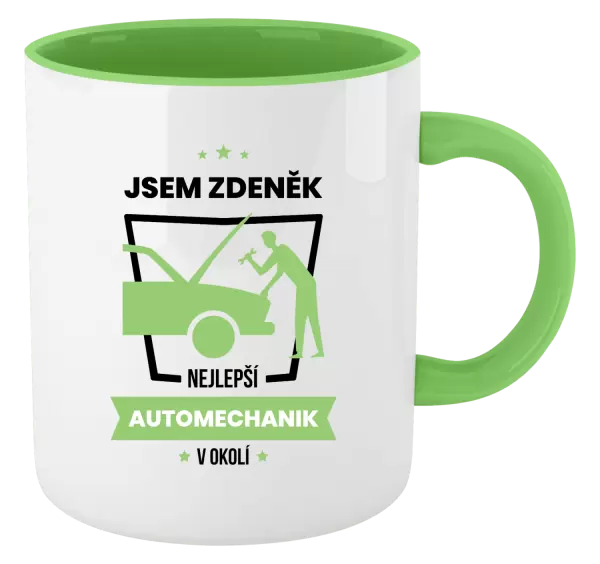 Hrnek Nejlepší v okolí - automechanik