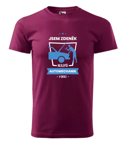 Pánské tričko Nejlepší v okolí - automechanik