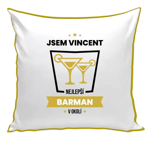 Polštář Nejlepší v okolí - barman