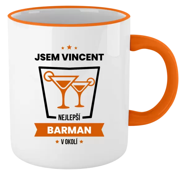 Hrnek Nejlepší v okolí - barman