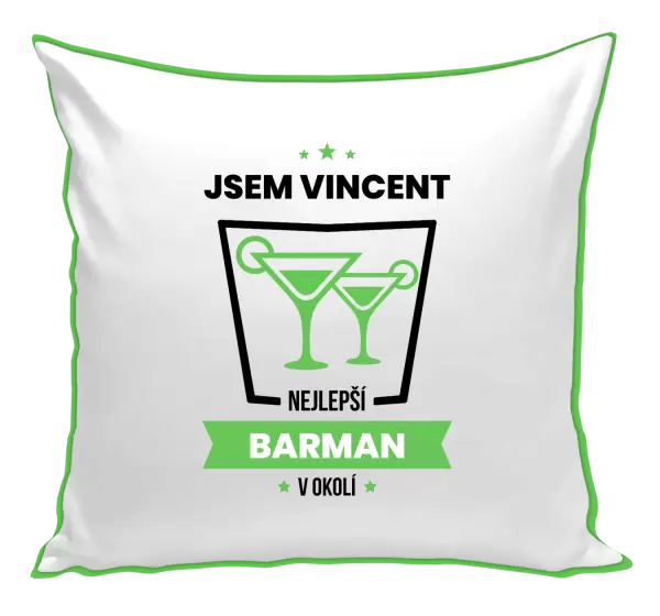 Polštář Nejlepší v okolí - barman