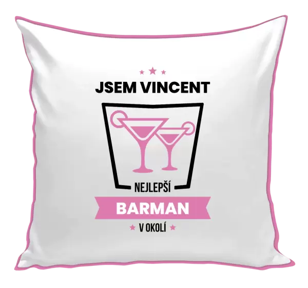 Polštář Nejlepší v okolí - barman