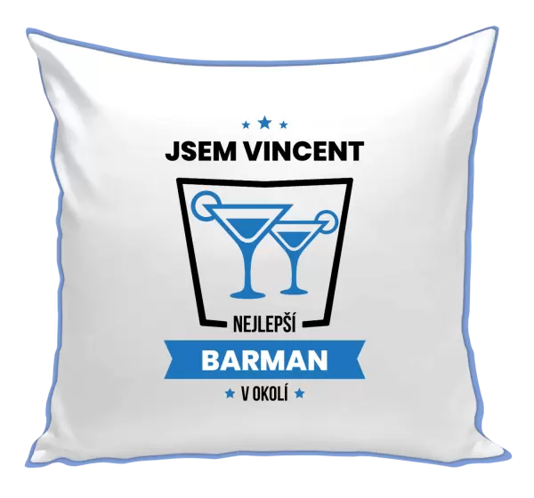 Polštář Nejlepší v okolí - barman