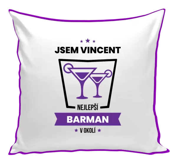 Polštář Nejlepší v okolí - barman