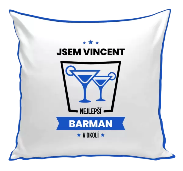 Polštář Nejlepší v okolí - barman