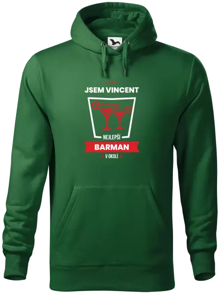 Pánská mikina Nejlepší v okolí - barman