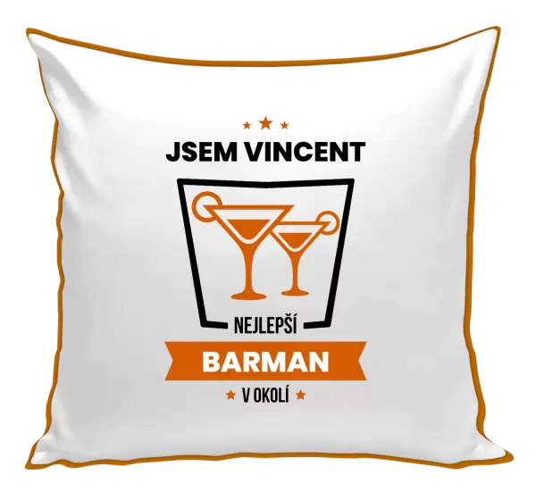 Polštář Nejlepší v okolí - barman
