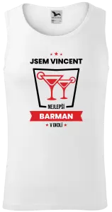 Pánské tílko Nejlepší v okolí - barman
