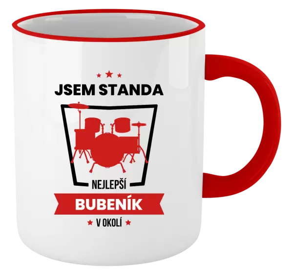 Hrnek Nejlepší v okolí - bubeník