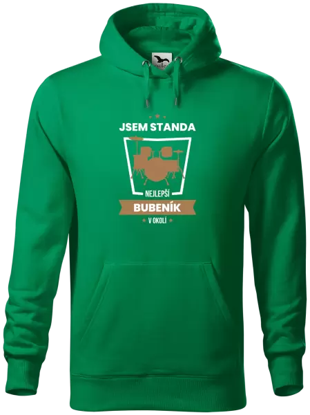 Pánská mikina Nejlepší v okolí - bubeník