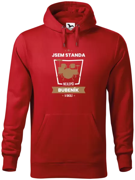 Pánská mikina Nejlepší v okolí - bubeník