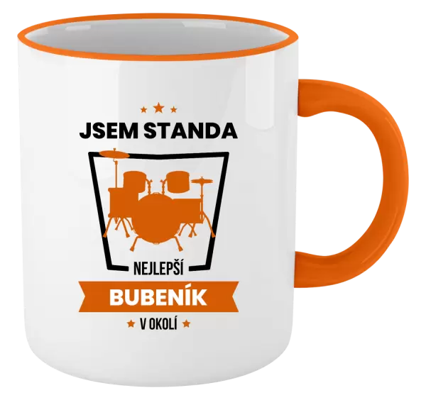 Hrnek Nejlepší v okolí - bubeník