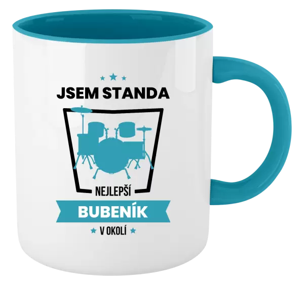 Hrnek Nejlepší v okolí - bubeník