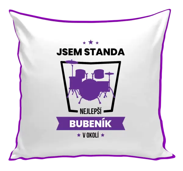Polštář Nejlepší v okolí - bubeník