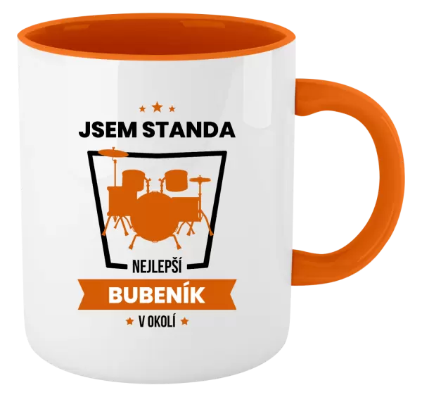 Hrnek Nejlepší v okolí - bubeník