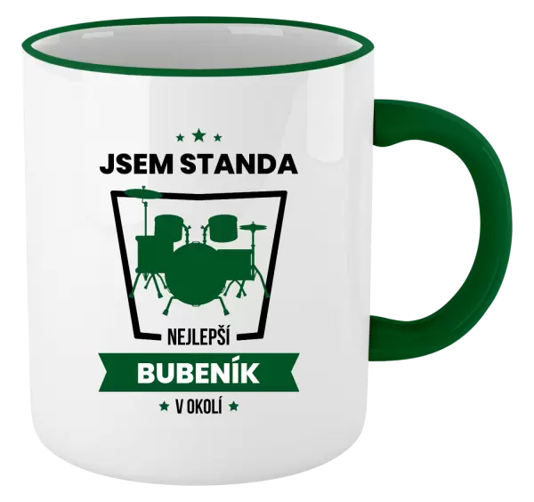 Hrnek Nejlepší v okolí - bubeník