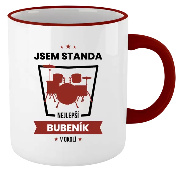 Hrnek Nejlepší v okolí - bubeník