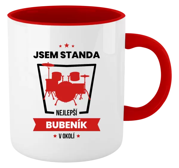 Hrnek Nejlepší v okolí - bubeník