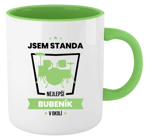 Hrnek Nejlepší v okolí - bubeník