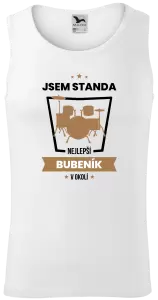 Pánské tílko Nejlepší v okolí - bubeník